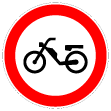 C3F - Trânsito proibido a ciclomotores
