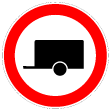 C3N - Trânsito proibido a veículos com reboque