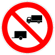 C4B - Trânsito proibido a automóveis de mercadorias e a veículos a motor com reboque