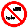 C4D - Trânsito proibido a automóveis de mercadorias e a veículos de tracção animal