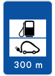 H13C - Posto de abastecimento de combustível com serviço a veículos eléctricos