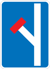 I7A - Pré-sinalização de via sem saída