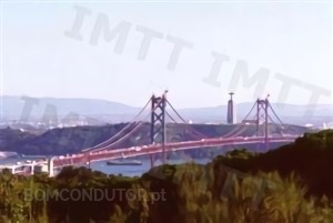 Questão IMT: Na ponte 25 de Abril a circulação rodoviária processa-se com base num regulamento próprio